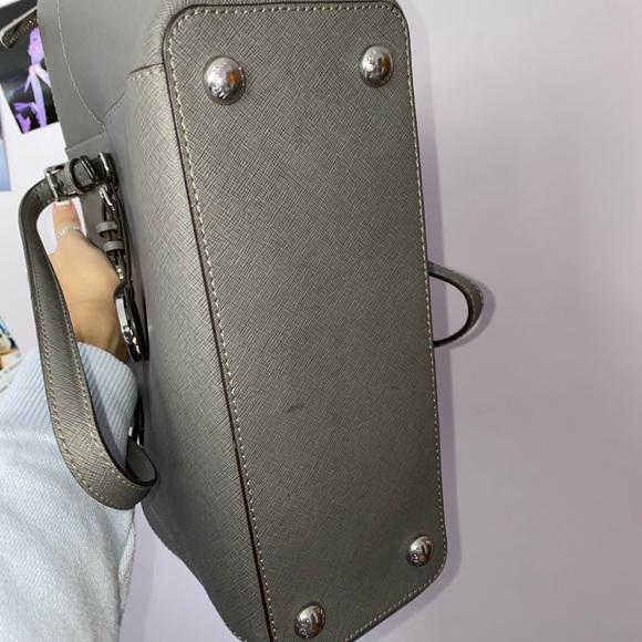 Michael Kors Jet Set Large Crossgrain Leather Tote - Picture 6 of 6